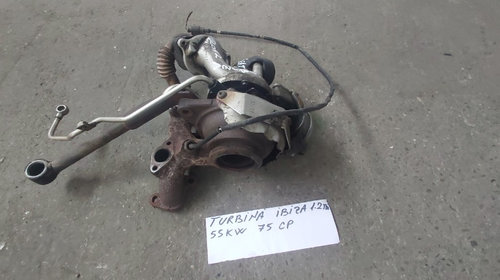 Turbina Turbosuflanta Seat Ibiza IV / CFW / 75 CP / 2012