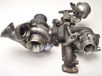 Turbina Volvo S80 2.4 diesel biturbo cod 53169700017