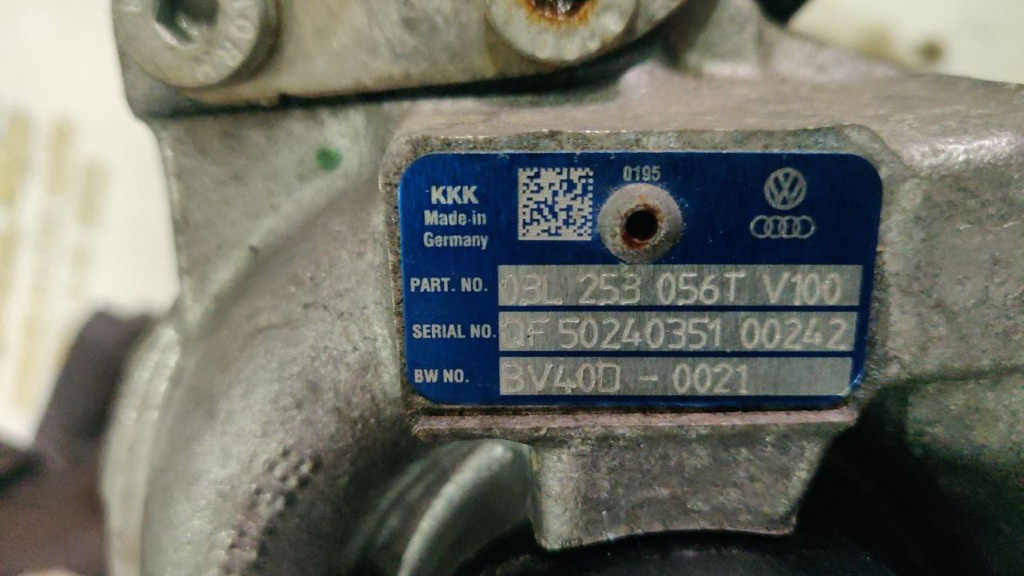 Turbina VW Eos (1F7) 2.0 TDI 136 CP cod: