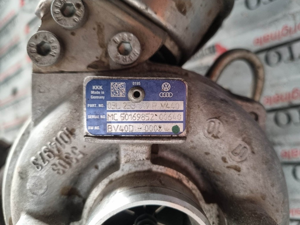 Turbina VW Jetta Mk6 2.0 TDI 140cp cod p