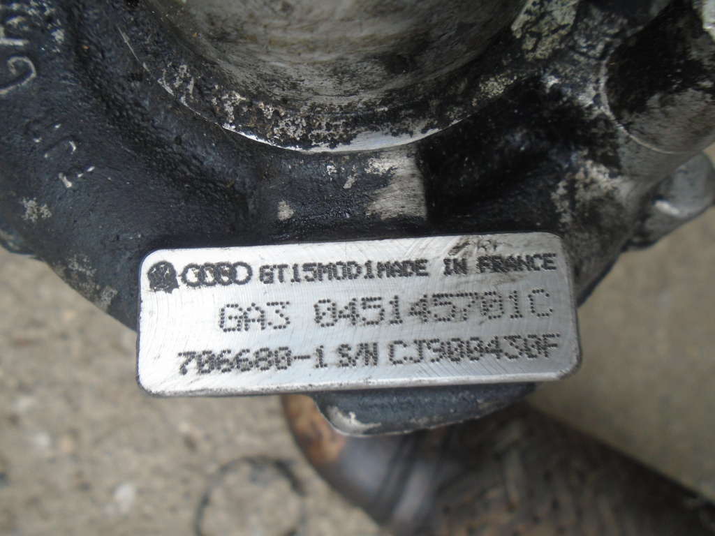 Turbina vw polo 6n 1.4 cod ga3045145701c