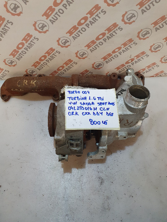 TURBO 004 TURBINA 1.6 TDI VW SKODA SEAT AUDI 04L253016H CLH CRK CXX DDY DGT