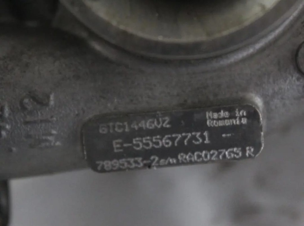 Turbo A17DTC A17DTE A17DTJ cod 789533-2 