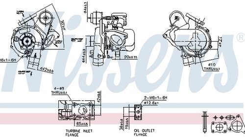 Turbo CITROEN C8 EA EB DELPHI HNX120