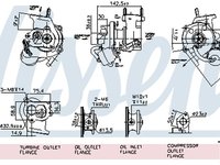 Turbo FIAT DOBLO Cargo 223 DELPHI HNX310