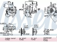 Turbo FIAT IDEA 350 DELPHI HNX310 PieseDeTop