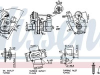 Turbo NISSAN NOTE E11 DELPHI HNX309 PieseDeTop