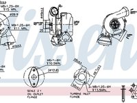 Turbo OPEL ASTRA G limuzina F69 DELPHI HNX132