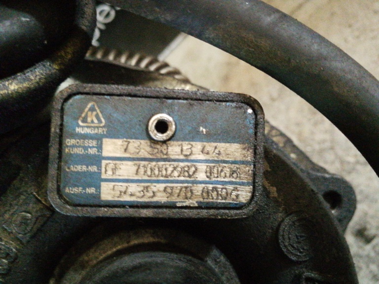 Turbo opel corsa c 1.3 cdti cod: 7350134
