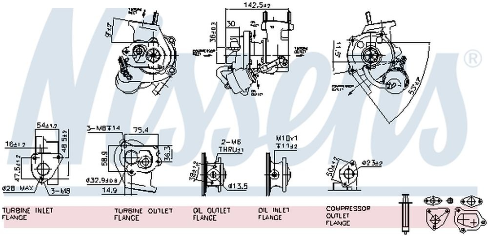 Turbo OPEL CORSA D DELPHI HNX310