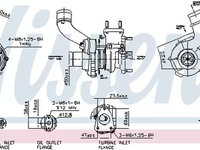 Turbo OPEL MOVANO platou sasiu U9 E9 DELPHI HNX137 PieseDeTop