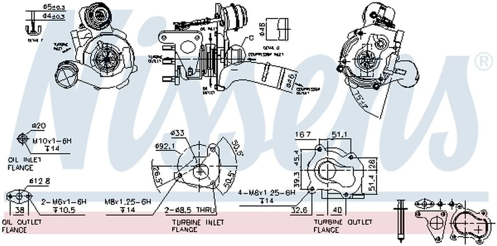 Turbo OPEL VIVARO Combi J7 DELPHI HNX102