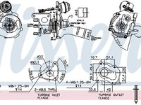 Turbo OPEL VIVARO Combi J7 DELPHI HNX102