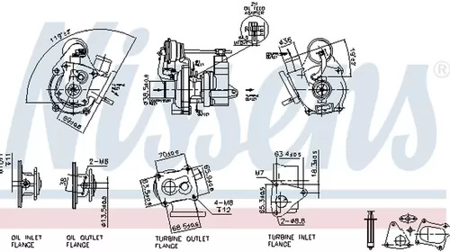 Turbo RENAULT MODUS GRAND MODUS F JP0 DELPHI HNX309 PieseDeTop