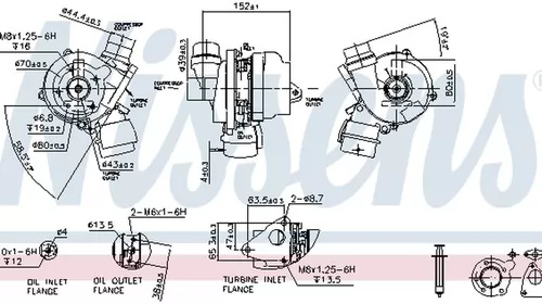 Turbo RENAULT MODUS GRAND MODUS F JP0 DELPHI HNX306 PieseDeTop