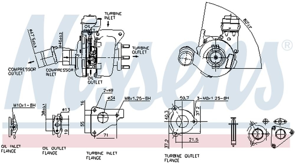 Turbo RENAULT Scenic II JM0 1 DELPHI HNX101