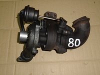 Turbo / turbina Citroen C3, Peugeot 206 1.4hdi, KP35-487599, 54351014861