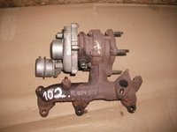 Turbo, turbina Skoda Roomster, Fabia, VW Polo 9N 1.4tdi, cod 452530196, 733818-1, Garrett 0,43