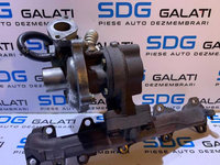 Turbo Turbina Turbosuflanta Fiat Grande Punto 1.3 JTD Multijet 69CP 75CP 2005 - 2012 Cod 73501343 710017108 54359700005