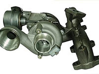 Turbo, Turbosuflanta, Turbina,1.9 TDI, AVQ, Volkswagen, 2004 - 2009, Euro 4,100 CP 74 KW