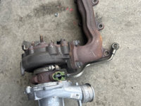 Turbo Turbosuflanta Turbina Galerie evacuare fonta Toyota Rav 4 Motor 2.2 Diesel 136 177 CP