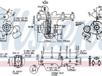 Turbo VW GOLF IV 1J1 DELPHI HNX116