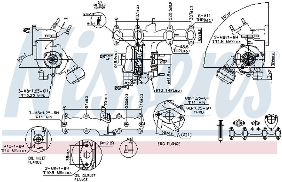 Turbo VW GOLF IV Variant 1J5 DELPHI HNX109