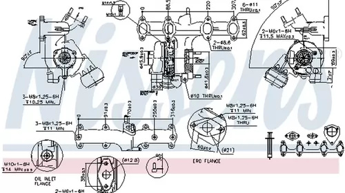 Turbo VW GOLF IV Variant 1J5 DELPHI HNX109 PieseDeTop