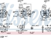 Turbocompresor (Nou cu set de garnituri) DACIA LOGAN LOGAN EXPRESS LOGAN MCV SANDERO NISSAN KUBISTAR MICRA III NOTE RENAULT CLIO II CLIO III KANGOO 1.5D 02.03-