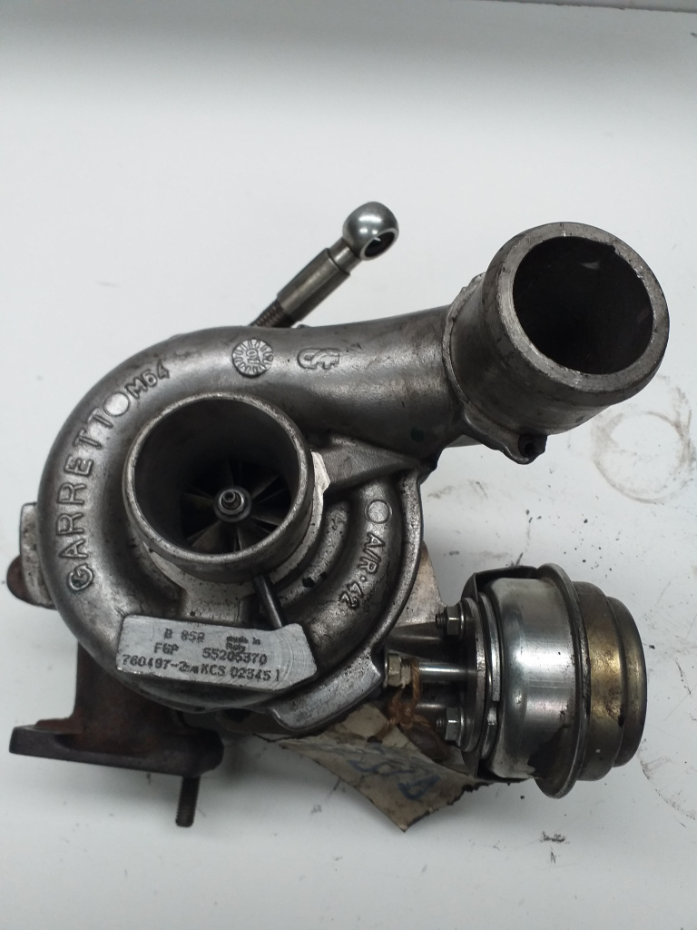 Turbosuflantă Fiat Stilo 1.9 JTD, cod. 706497, an fabricatie 2005