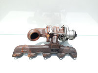 Turbosuflanta, Citroen C3 (I), 1.4 HDI, 8HX, 55 kw, 75 cp, cod 54359710009