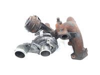 Turbosuflanta, cod 55205177, Alfa Romeo 147 (937) 1.9 JTDM, 937A5000 (idi:486429)