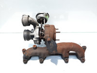 Turbosuflanta (mufa rapida), cod 038253016F, VW Sharan (7M8, 7M9, 7M6), 1.9 TDI, ASZ (idi:485161)