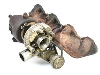 Turbosuflanta / Turbina Mitsubishi CANTER Platou / Sasiu (FB6, FE5, FE6) 1993 - 2002 Motorina 000829097, MEO14881, 4917802385, TD05-3, 7150809, T11071, 7818080, 49178-13061, 4917813061