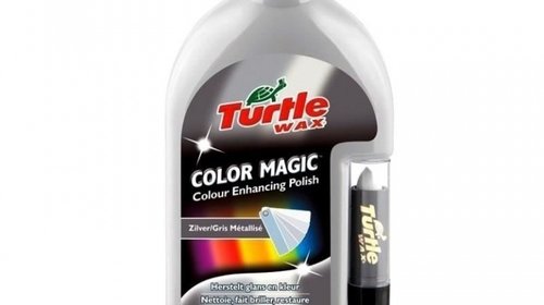 Turtle Wax Polish Argintiu + Stick 500ML