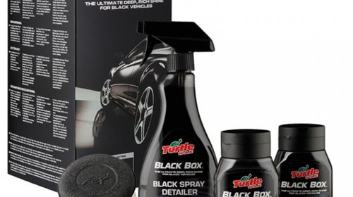 Turtle Wax Set Polish Black Box 6 Piese