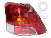 Tyc stop stanga cu led pt toyota yaris dupa 2009- cu semnal portocaliu