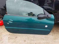 Ușa dreapta verde PEUGEOT 206 CC din 2006