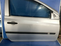 Ușă față - Culoare: Gri, Parte montare: Dreapta față, Varianta: Hatchback - Renault Clio 3 generation [2005 - 2009] Hatchback 3-doors
