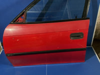 Ușă față - Culoare: Roșu, Parte montare: Stânga față, Alte specificații: Electrică - Opel Astra F [restyling] [1994 - 2002]