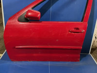 Ușă față - Culoare: Roșu, Parte montare: Stânga față, Varianta: Wagon 5 uși - Volkswagen Polo 3 generation [1994 - 2001] Variant wagon