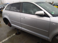 Uși Audi A3 S-Line,2006,2.0,TDI,BMM,140CP,GRI,HATCHBACK,COD352