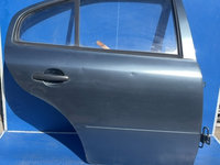 Ușă spate - Culoare: Albastru, Parte montare: Dreapta spate - Skoda Octavia 1 generation [restyling] [2000 - 2010] Liftback 5-doors 1.9 TDI MT (90 hp)