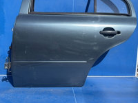 Ușă spate - Culoare: Albastru, Parte montare: Stânga spate - Skoda Octavia 1 generation [restyling] [2000 - 2010] Liftback 5-doors 1.9 TDI MT (90 hp)