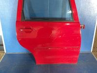 Ușă spate - Culoare: Roșu, Parte montare: Dreapta spate - Volkswagen Polo 3 generation [1994 - 2001]