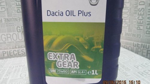 ULEI 75W80 Transmisie Dacia Oil Plus Extra Gear ORIGINAL 6001999717