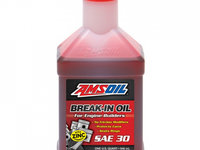 Ulei de motor AMSOIL Break-In Oil (SAE 30) Formulat de masini de curse si motor "custom" 946ML