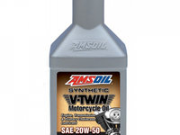 Ulei de motor AMSOIL V-Twin 20W-50 946ml