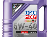 Ulei de motor LIQUI MOLY Diesel Synthoil 5W-40 5L