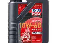 Ulei de motor LIQUI MOLY Motorbike 4T 10W-60 Offroad Race 1L